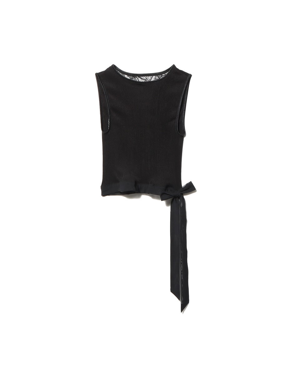 バックレースタンクトップ