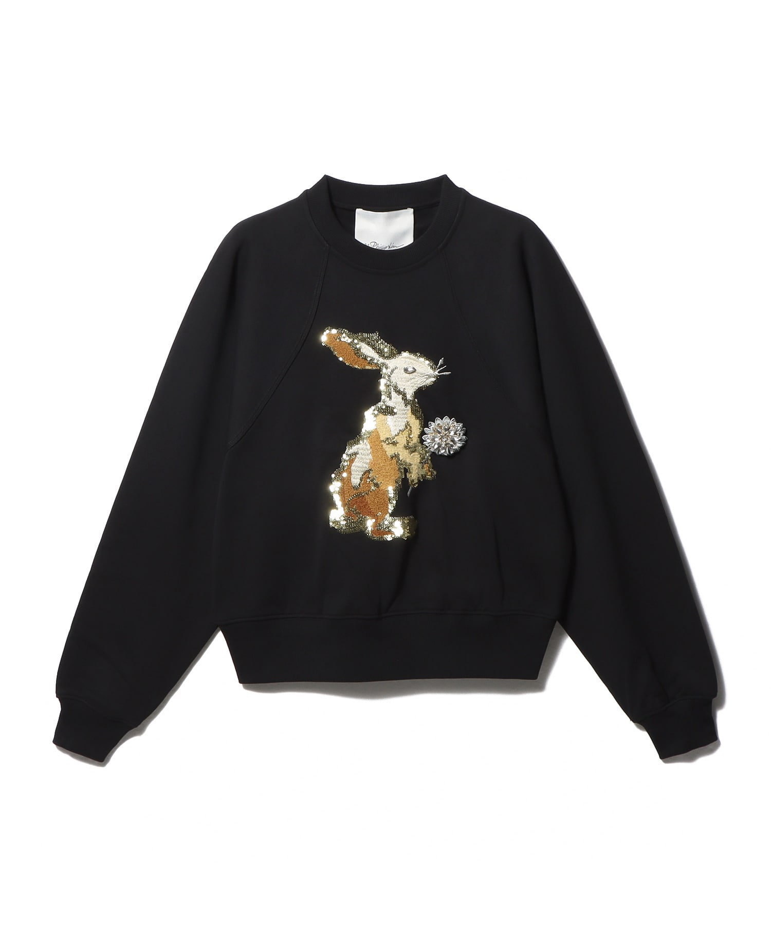 RABBIT エンブロイダリースウェット