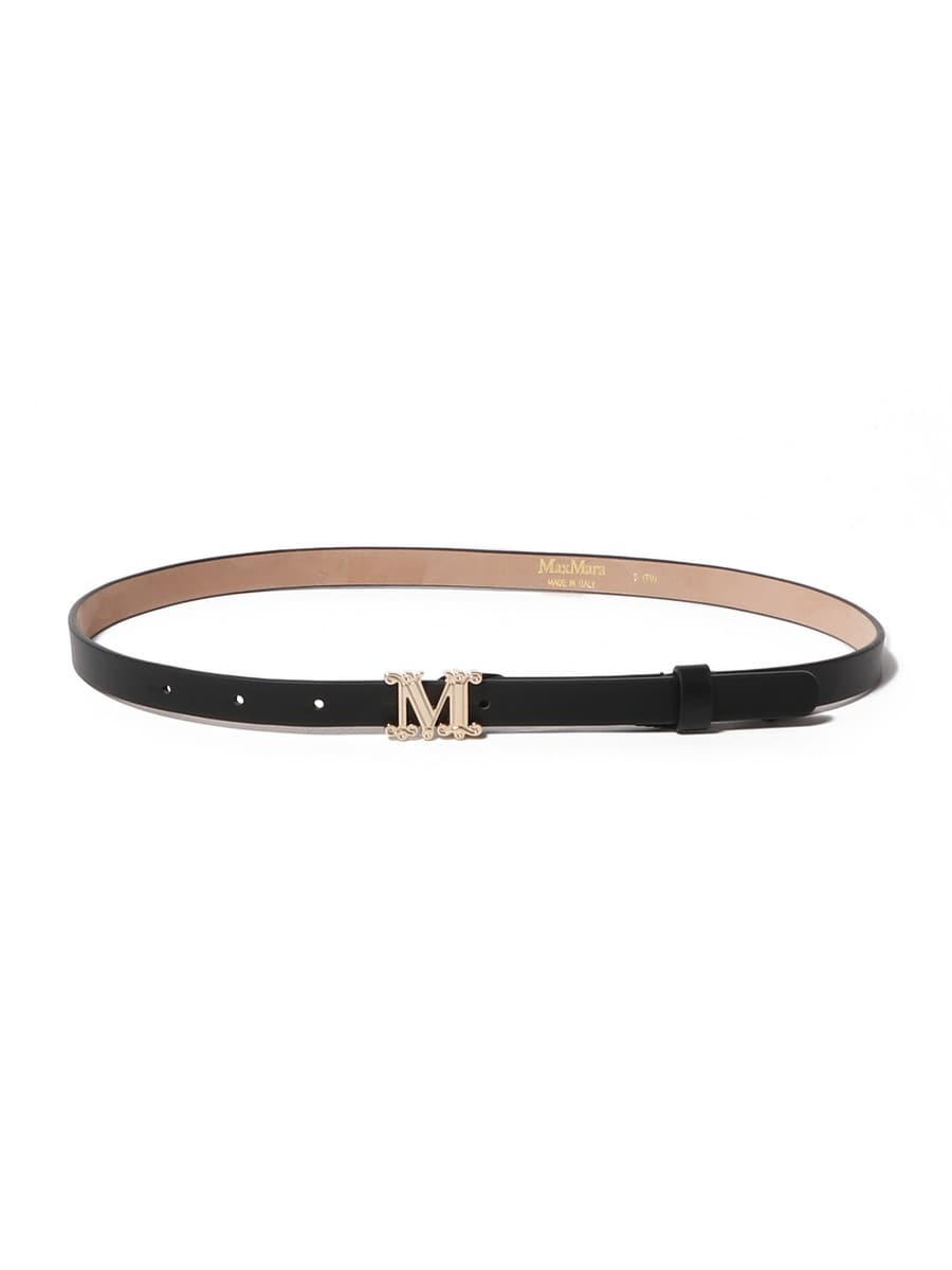 Max Mara 関税込 ロゴプレートベルト MAXMARA / ロゴプレートベルト|ESTNATION ONLINE STORE