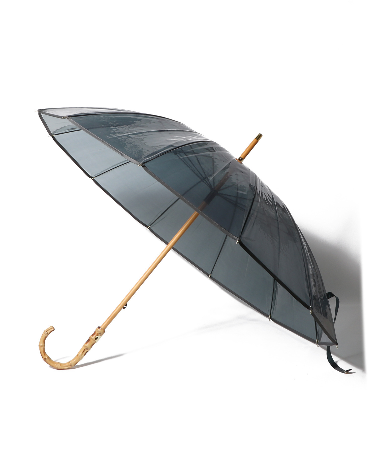 CLEAR UMBRELLA BAMBOO 長傘