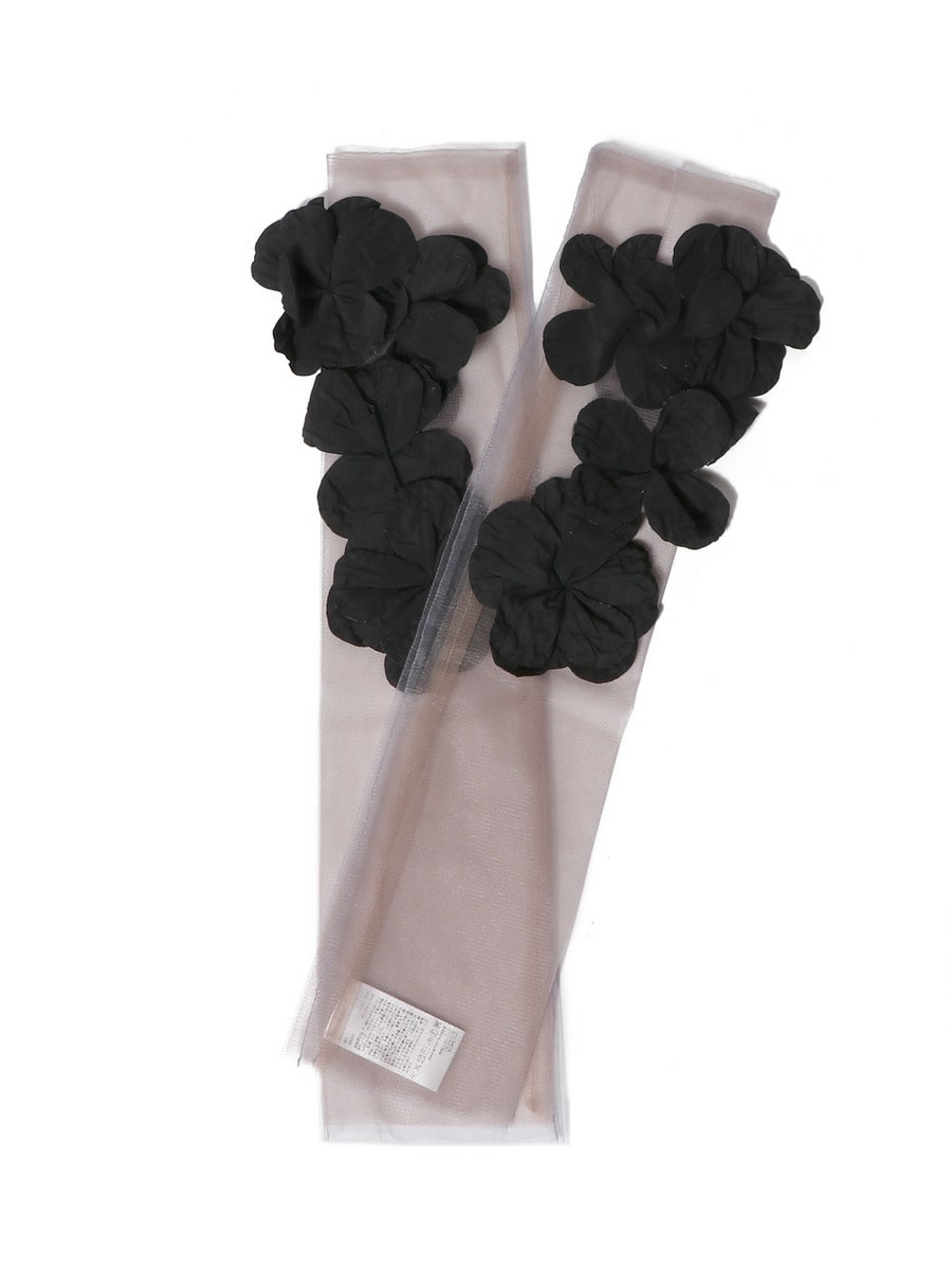 【美品】マージ　MARGE スカート　チュール　黒 MARGE(マージ)のPleated tulle wrap skirt通販 | 集英社HAPPY