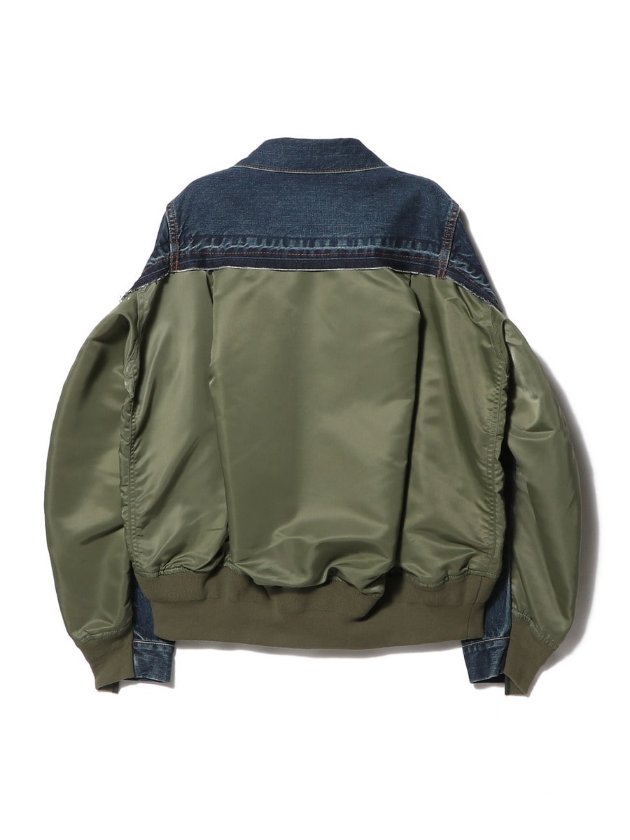sacai サカイ ナイロンツイルべストジャケット sacai - sacai / サカイ | Nylon Twill Blouson ナイロンツイル