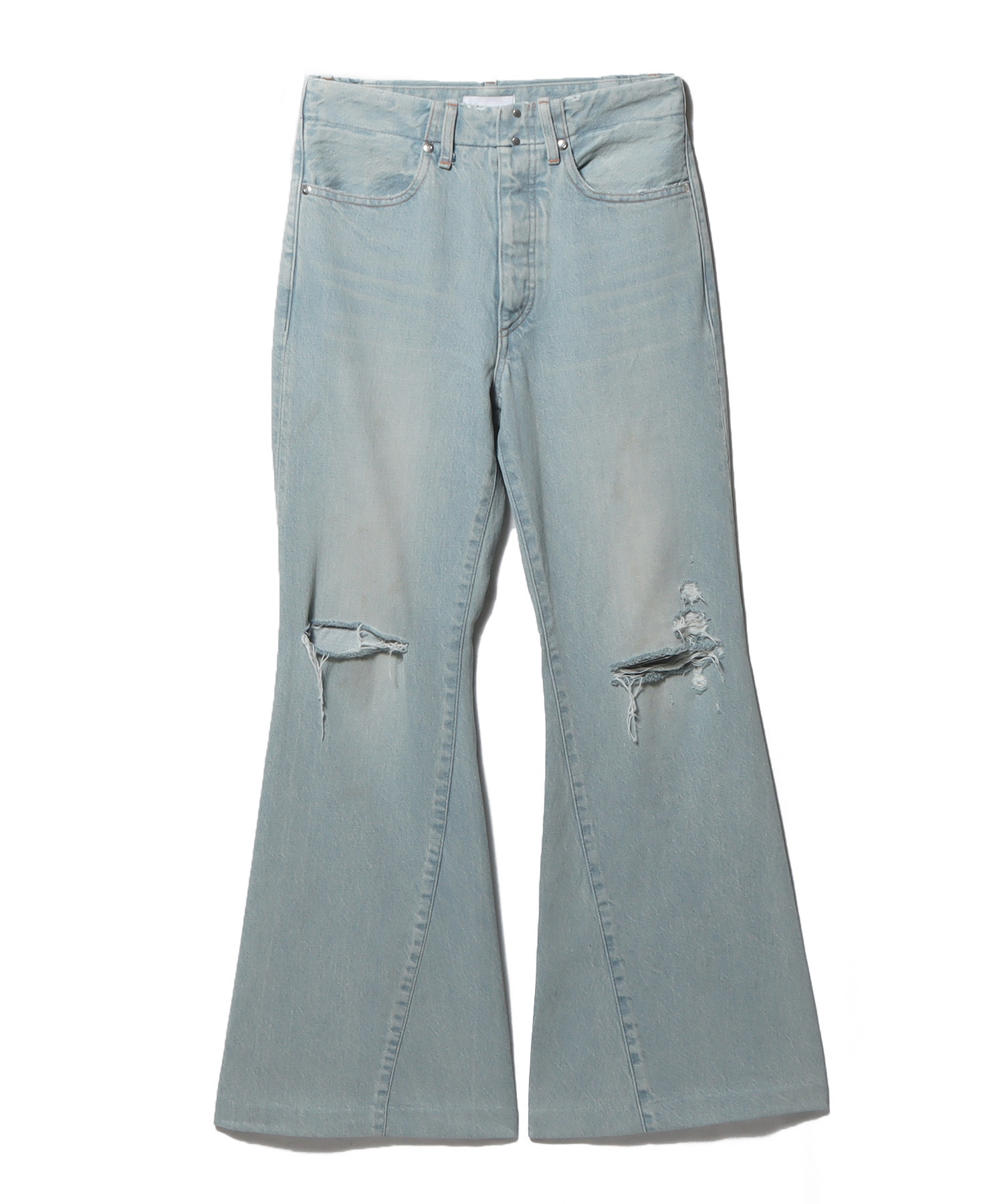 FLARE JEAN TROUSERS