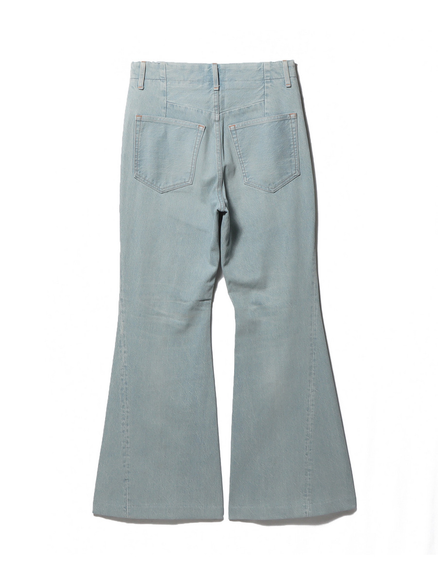 FLARE JEAN TROUSERS