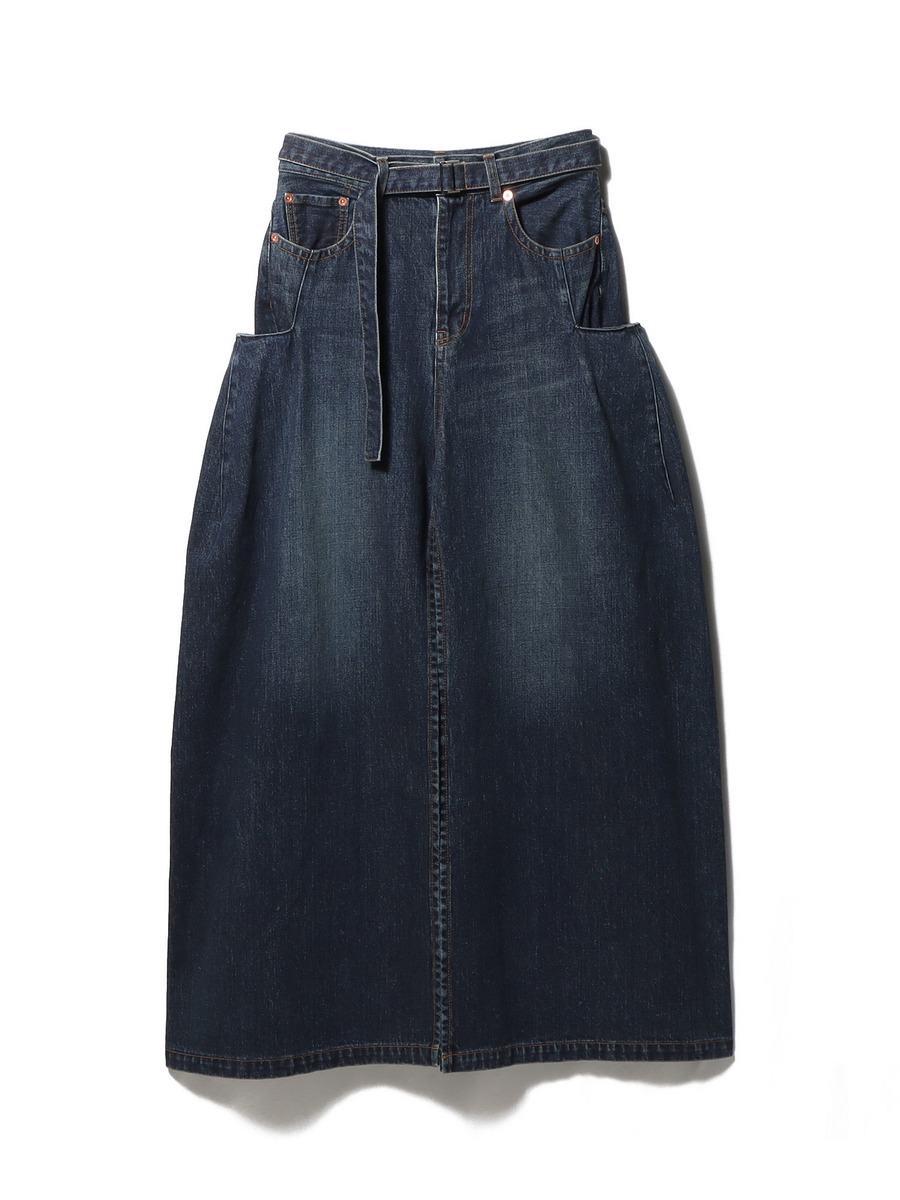 SACAI / スリットデニムスカート｜ESTNATION ONLINE STORE