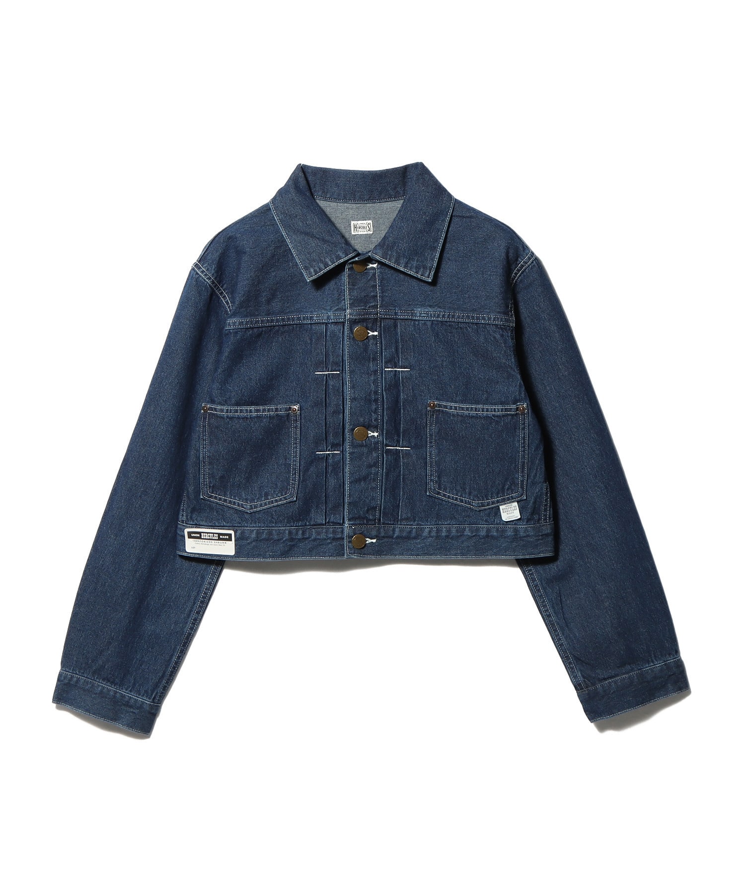 ショートデニムジャケット