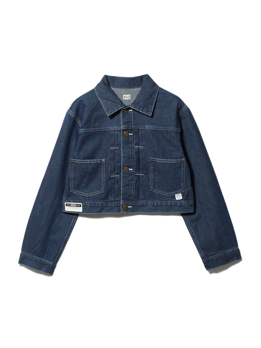 ショートデニムジャケット