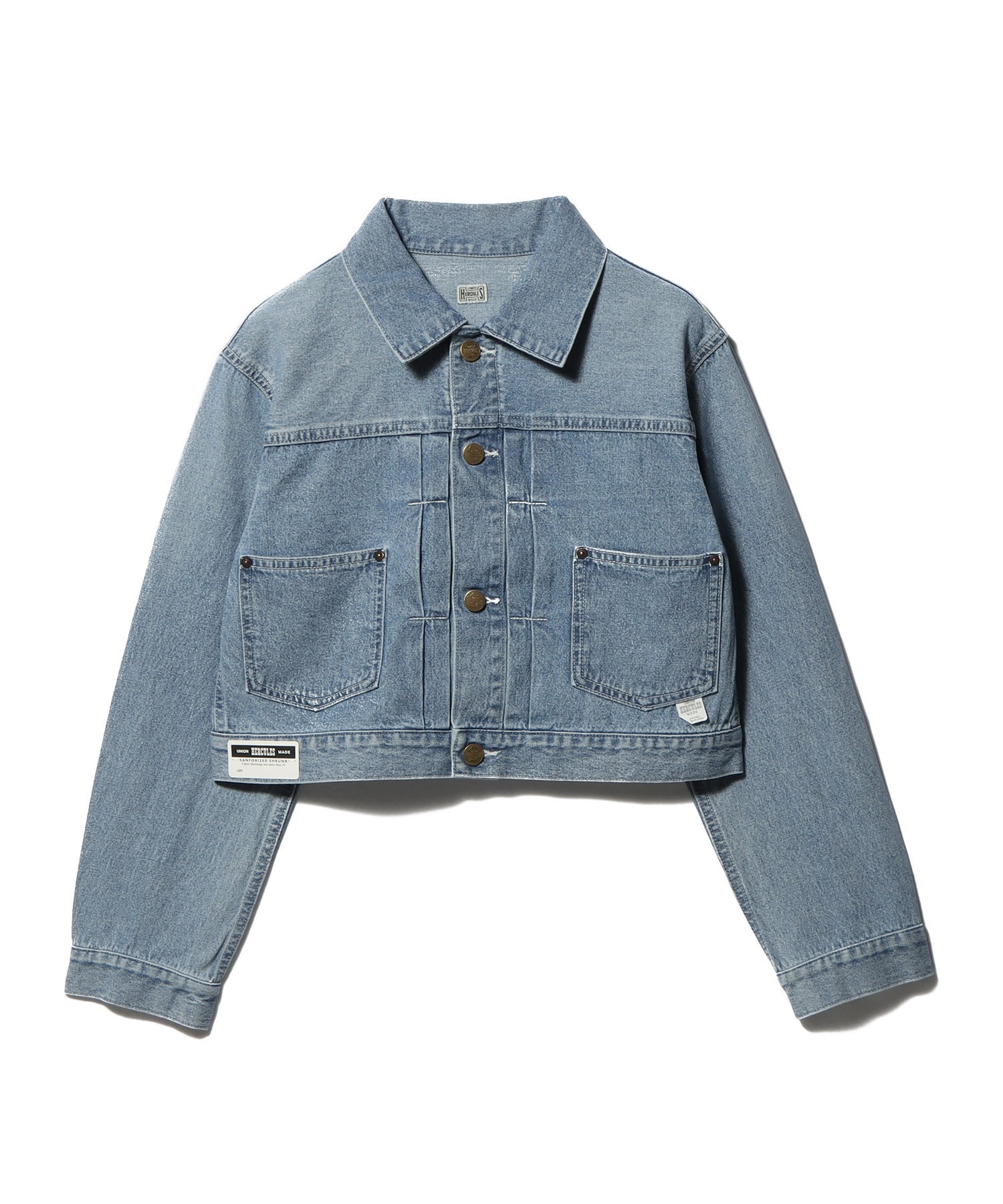 ショートデニムジャケット