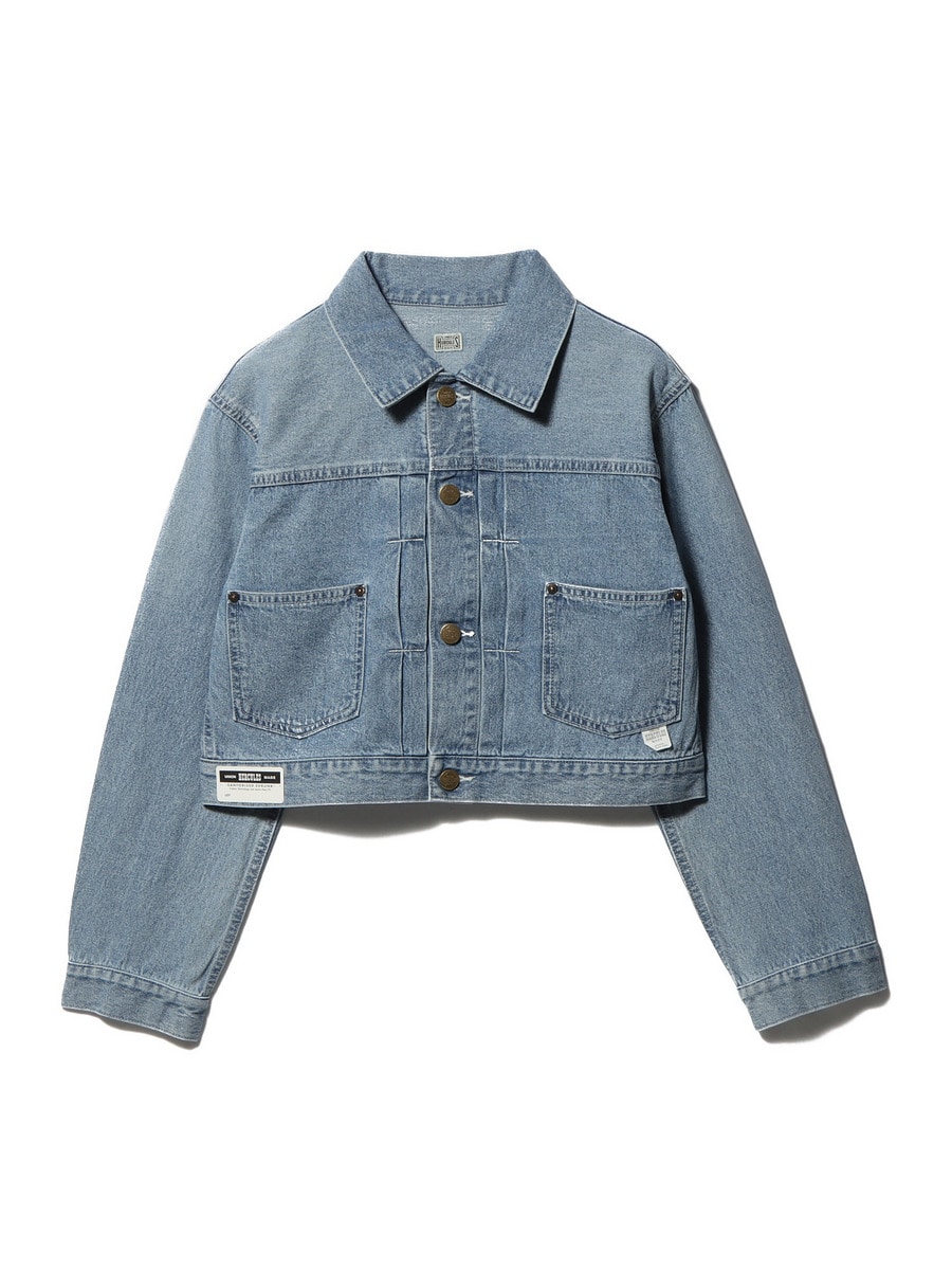 ショートデニムジャケット