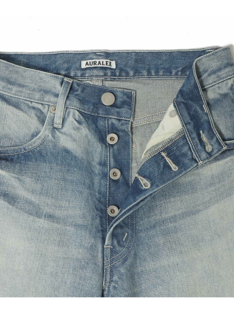 AURALEE / SELVEDGE FADED HEAVY デニムパンツ｜ESTNATION ONLINE