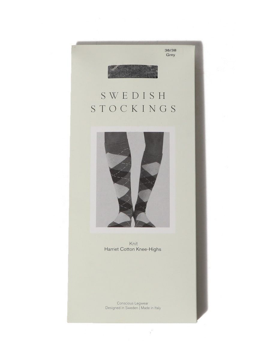 SWEDISH STOCKINGS / Harriet アーガイルニーハイソックス｜ESTNATION
