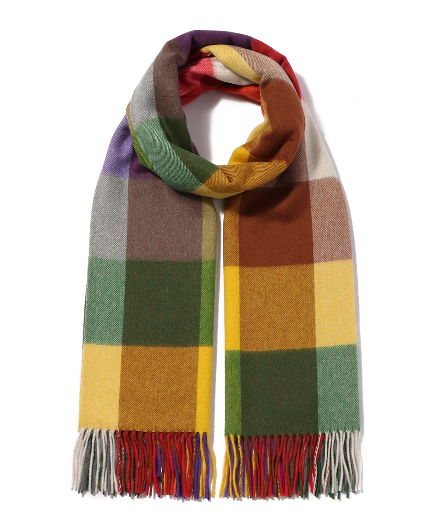 カシミヤ大判ストール