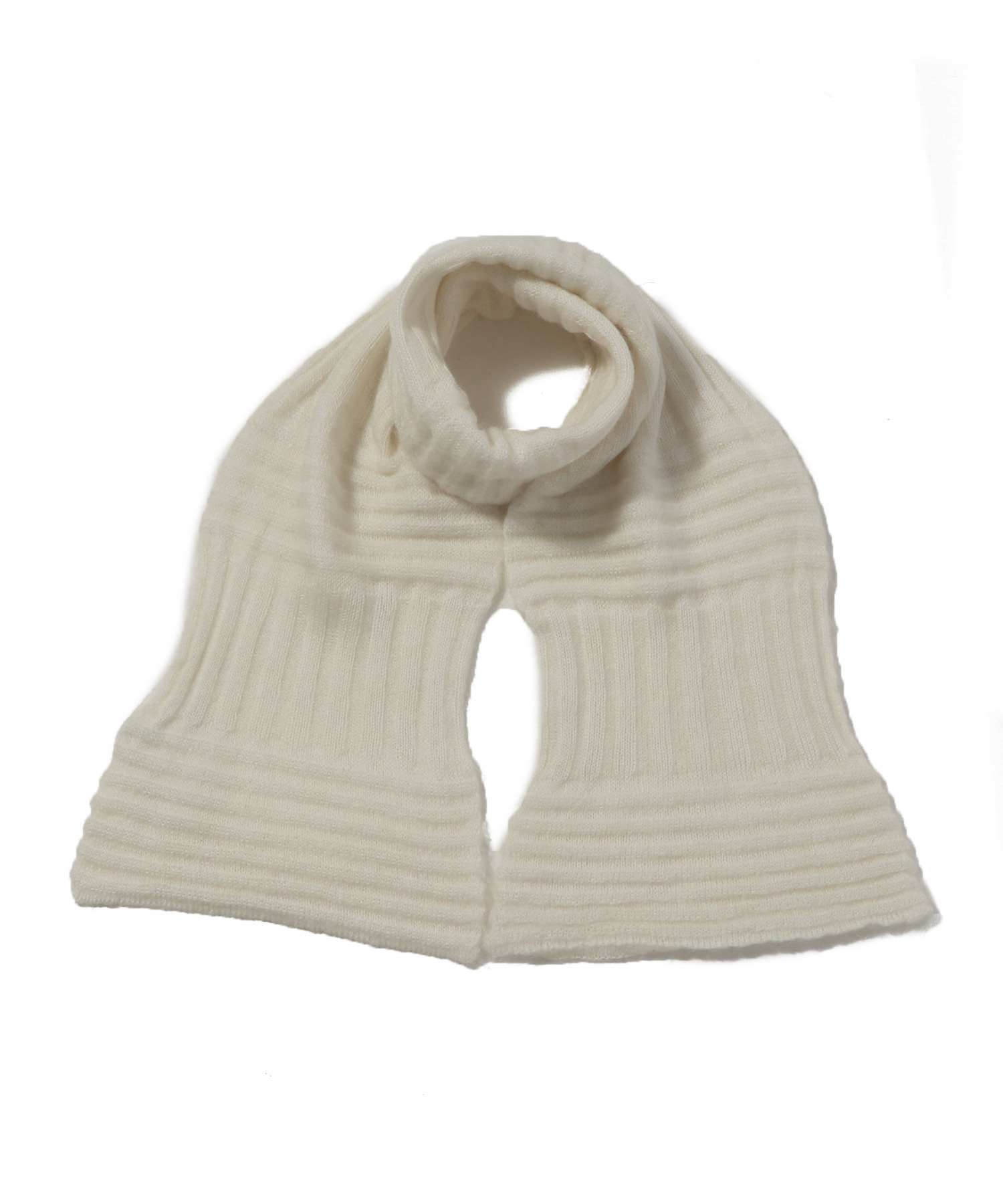 モヘアグリッター リブスカーフ