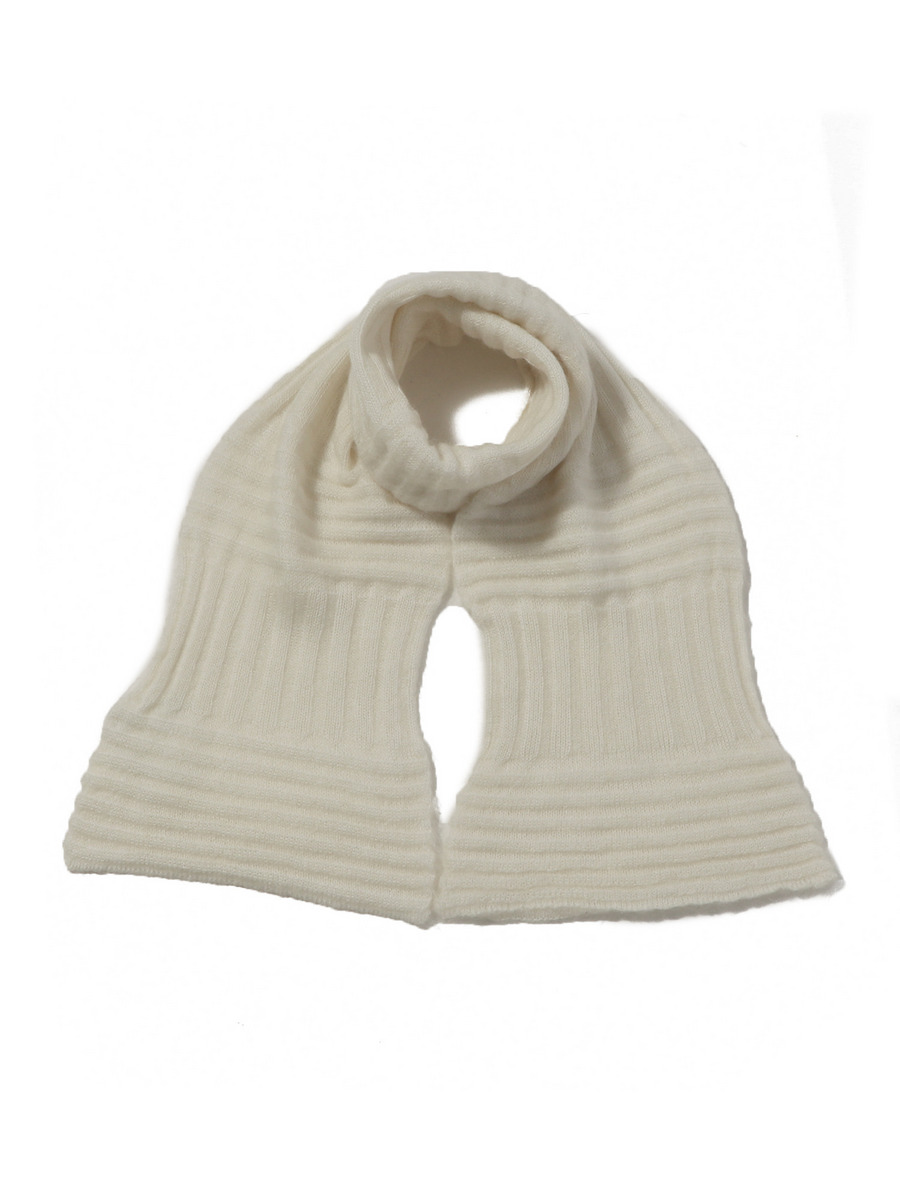 モヘアグリッター リブスカーフ