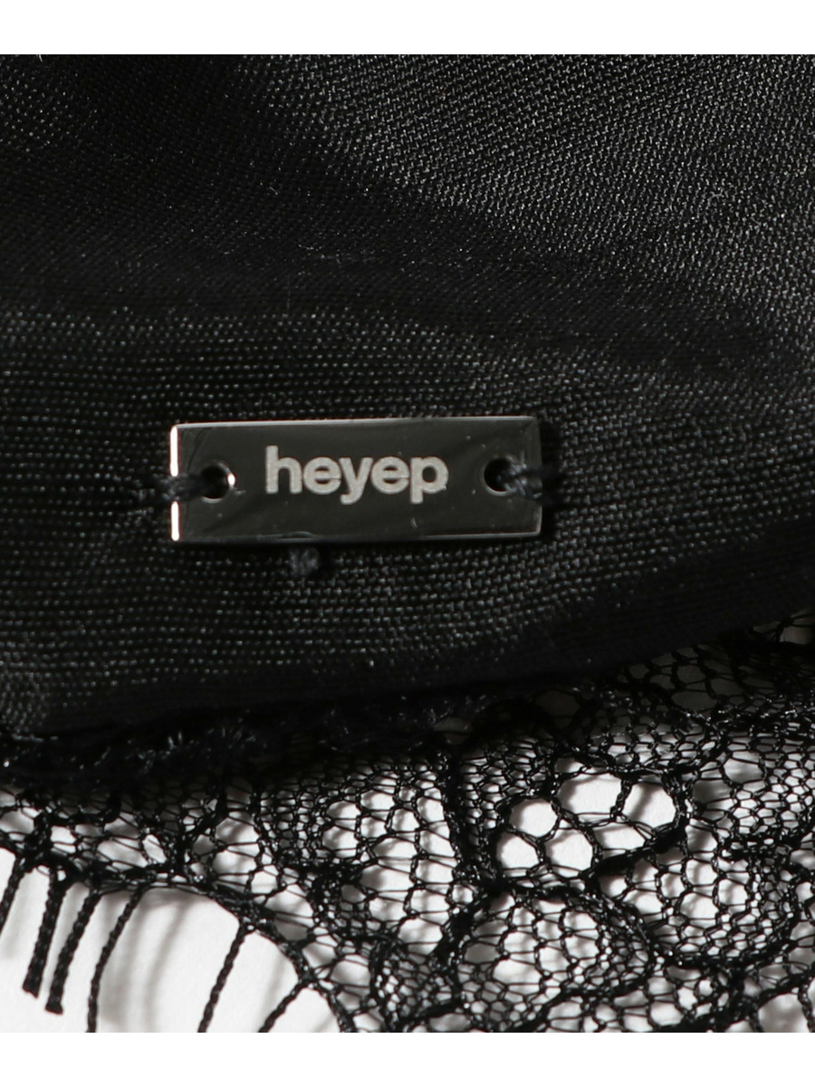 新品未使用 ＜heyep＞シルク レイヤード シュシュ L heyep＞シルク レイヤード シュシュ L