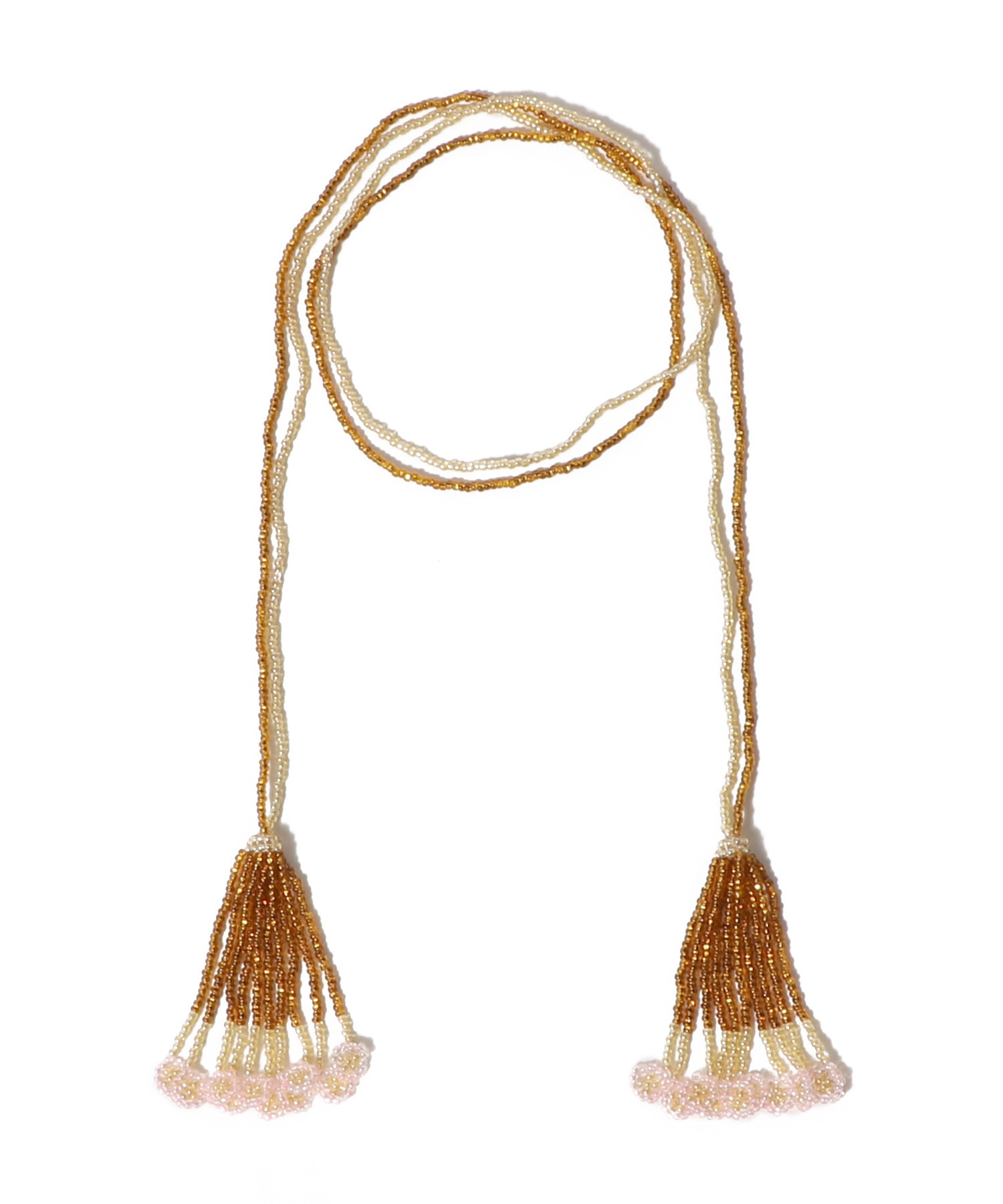 ビーズネックレス