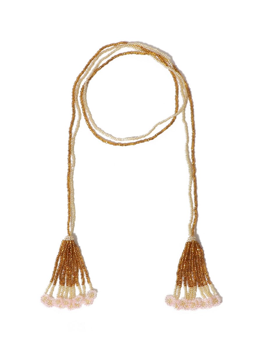 ビーズネックレス