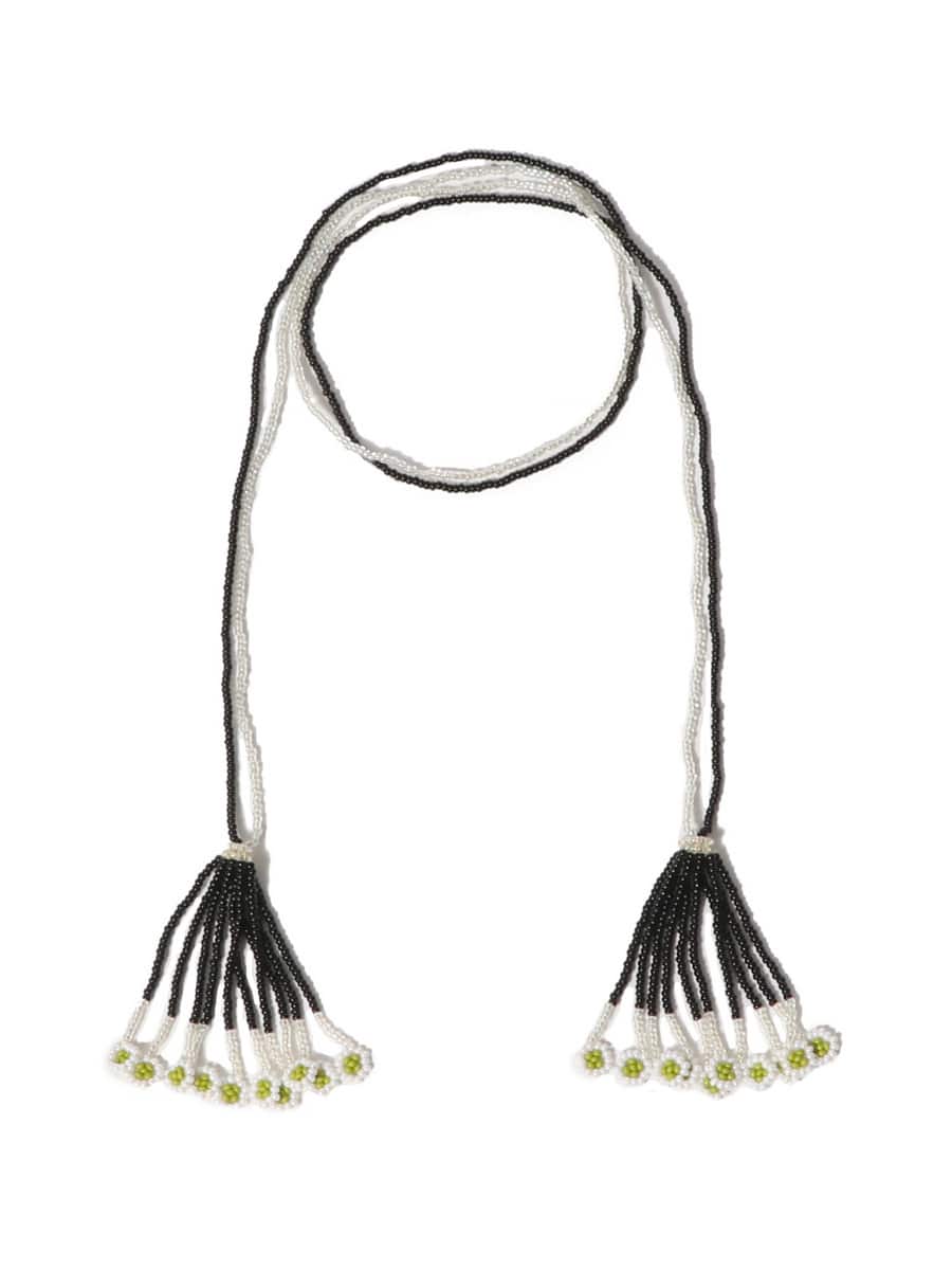 ビーズネックレス