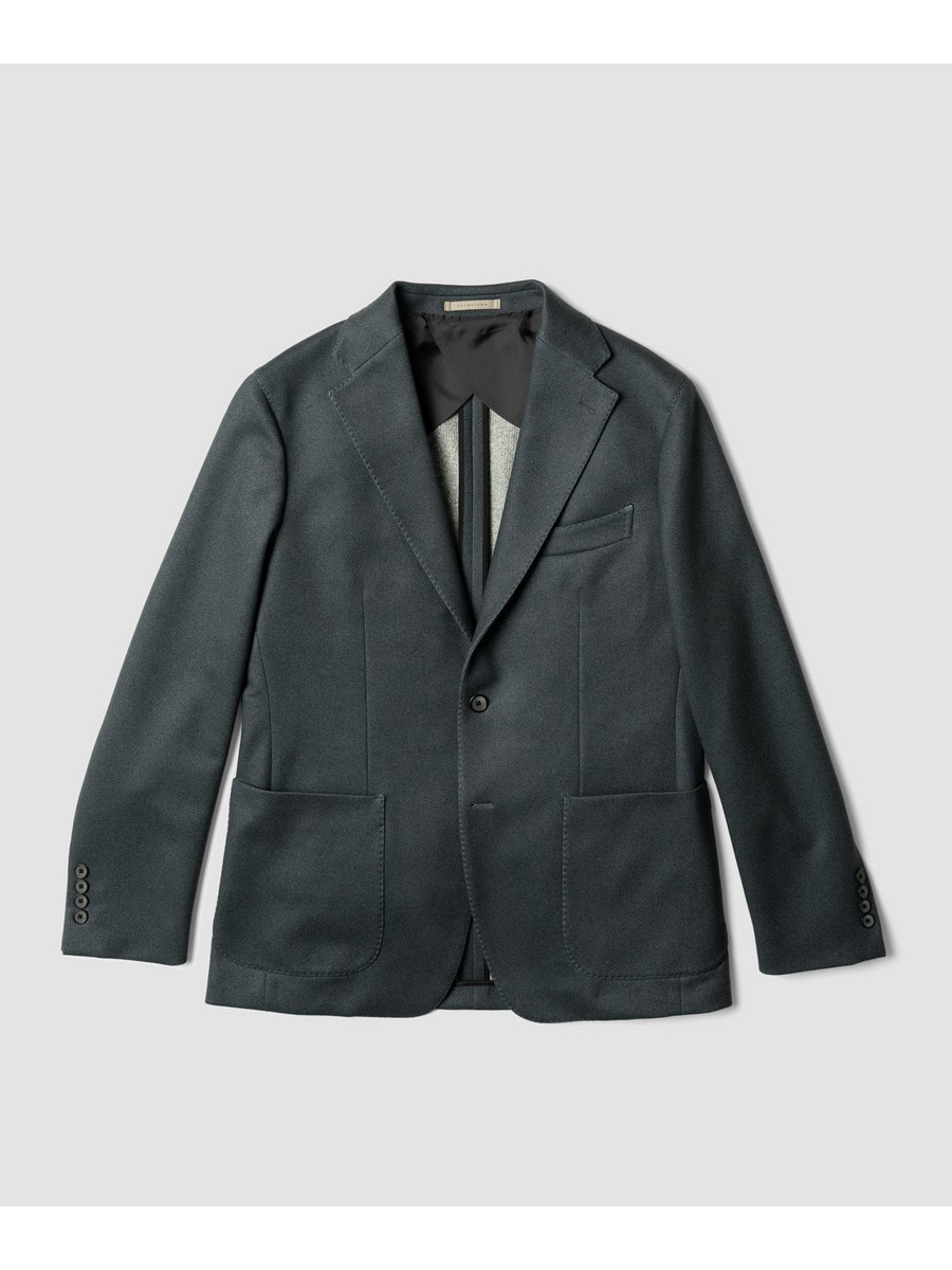 ダウンファブリック ツイル セットアップ2Bジャケット