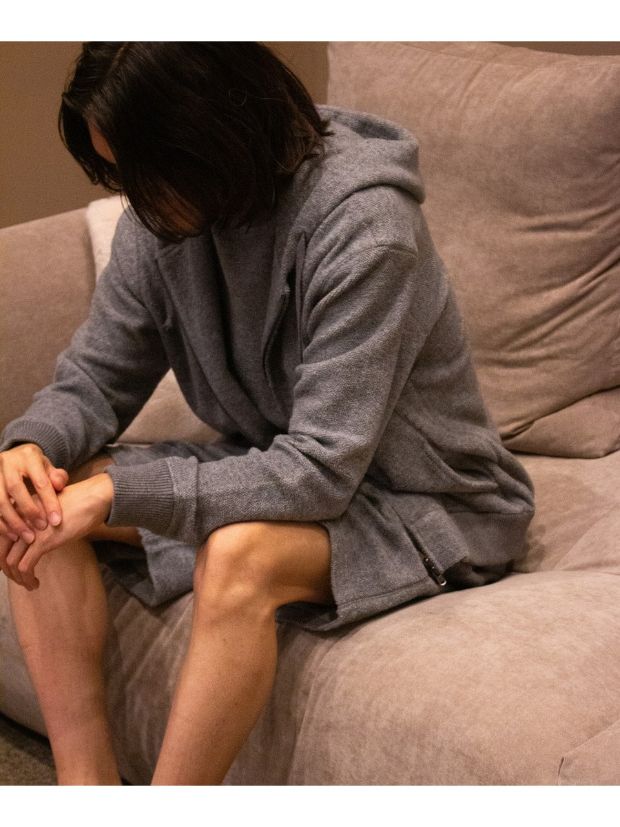 カシミヤミックス パイルショーツ