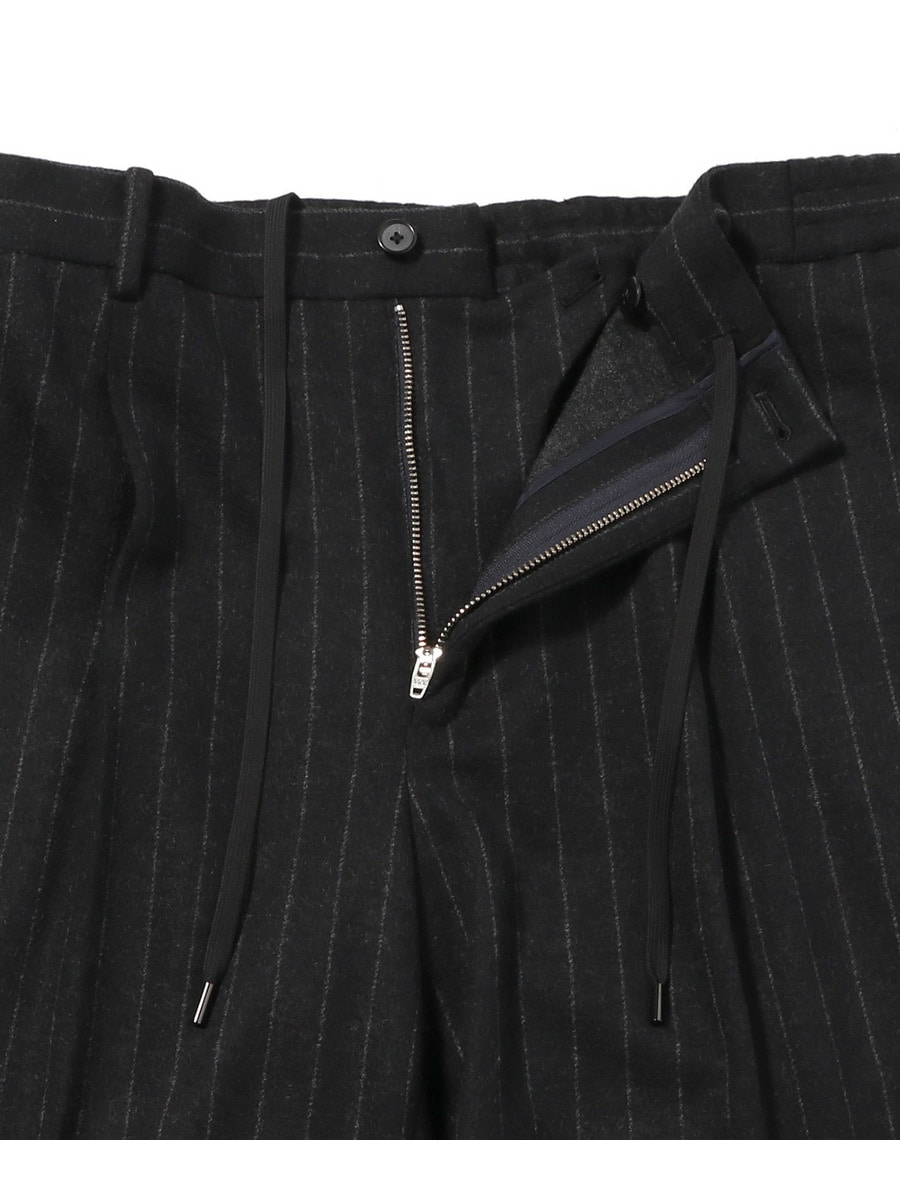 ESTNATION / コンプレスウール ストライプ セットアップパンツ
