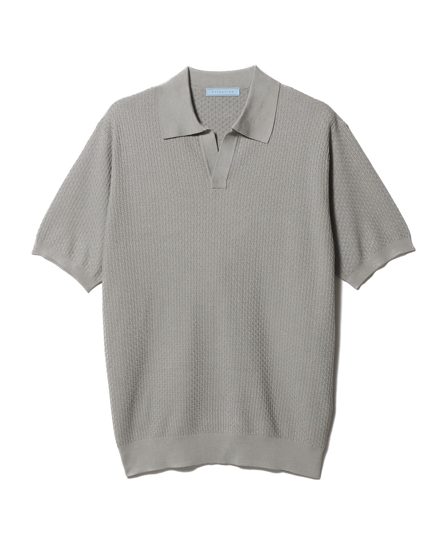 ウォッシャブルシルク スキッパーニット
