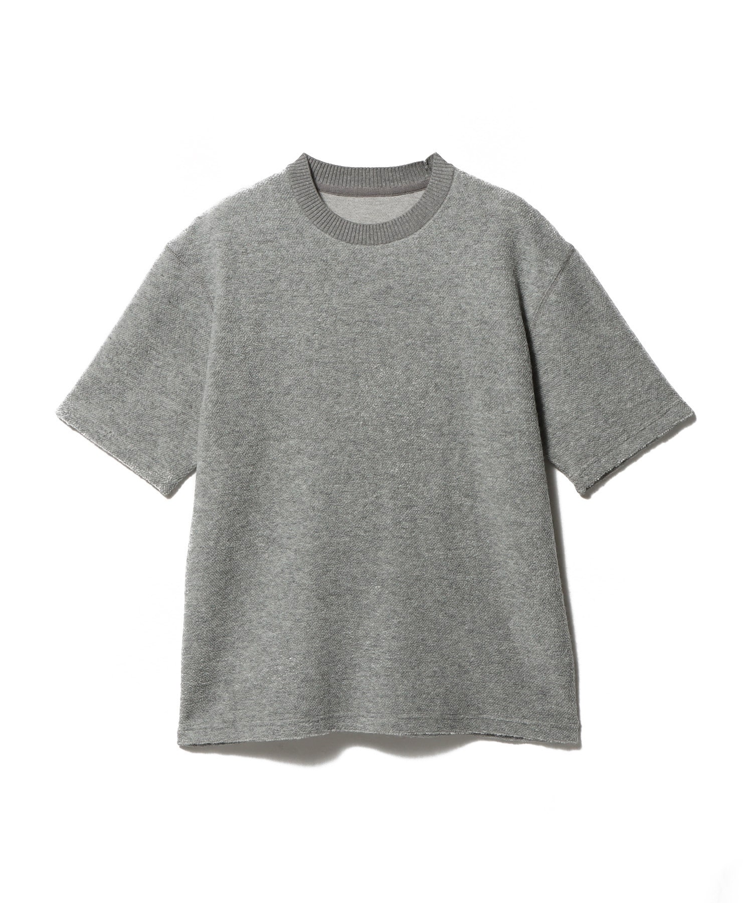 カシミヤミックス パイルカットソー 