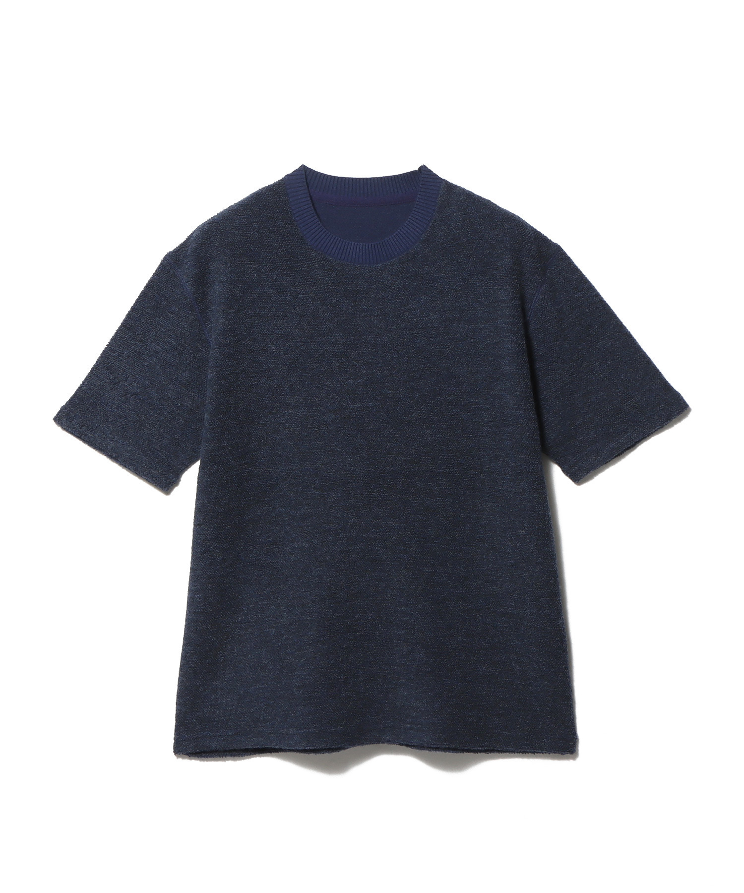 カシミヤミックス パイルカットソー 