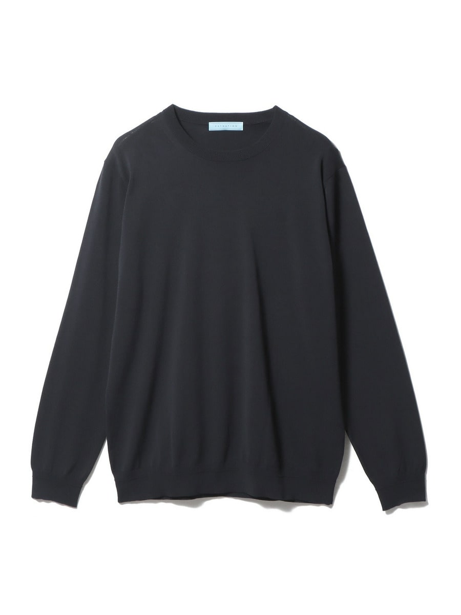 ESTNATION / ウォッシャブル クルーネックニット｜ESTNATION ONLINE