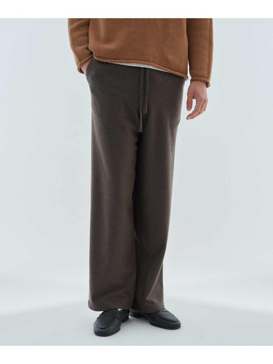 カシミヤ ニットパンツ《ESTNATION EXCLUSIVE》