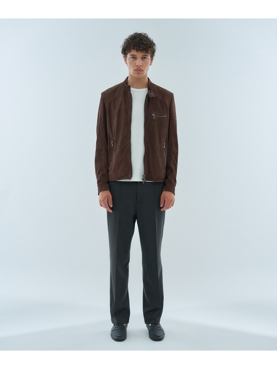 EMMETI GOATSKIN SUEDE トレンチコート 44 EMMETI GOATSKIN SUEDE トレンチコート 44 EMMETI - エンメティ