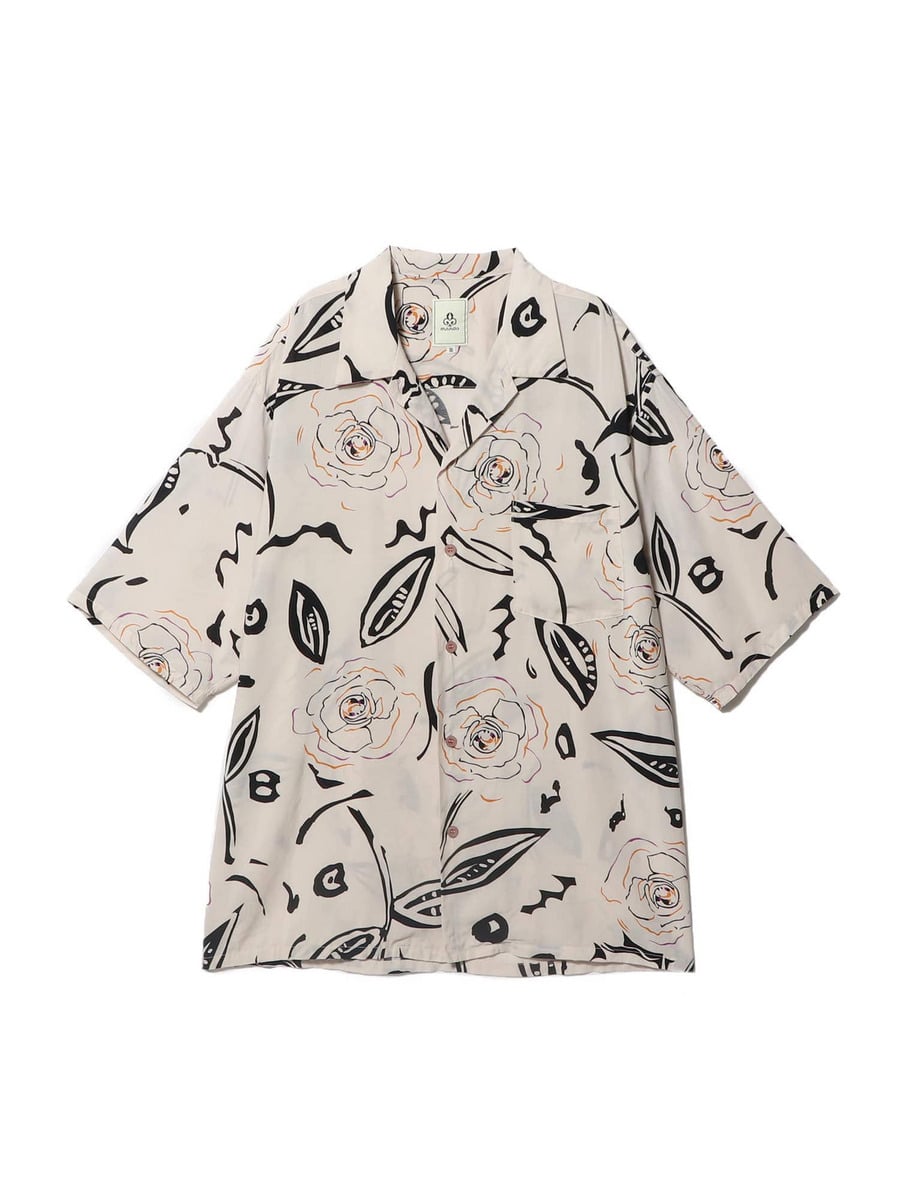 【美品】mando MANDO マンド　オープンカラーシャツ　柄シャツ　アロハ zz-5220710050001_710-1.jpg?