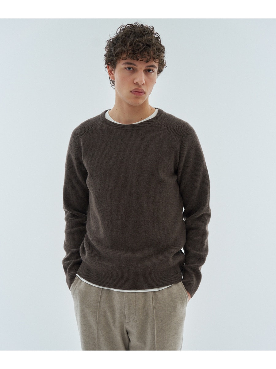 カシミヤ ニットプルオーバー《ESTNATION EXCLUSIVE》