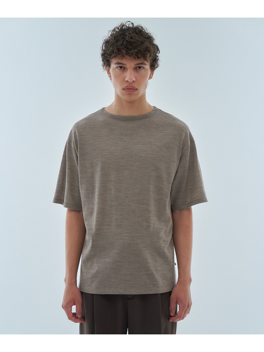 メリノウールTシャツ