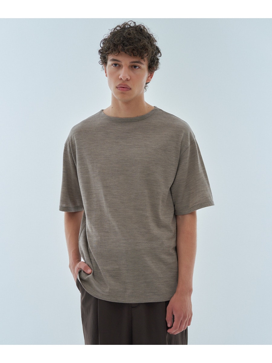 メリノウールTシャツ