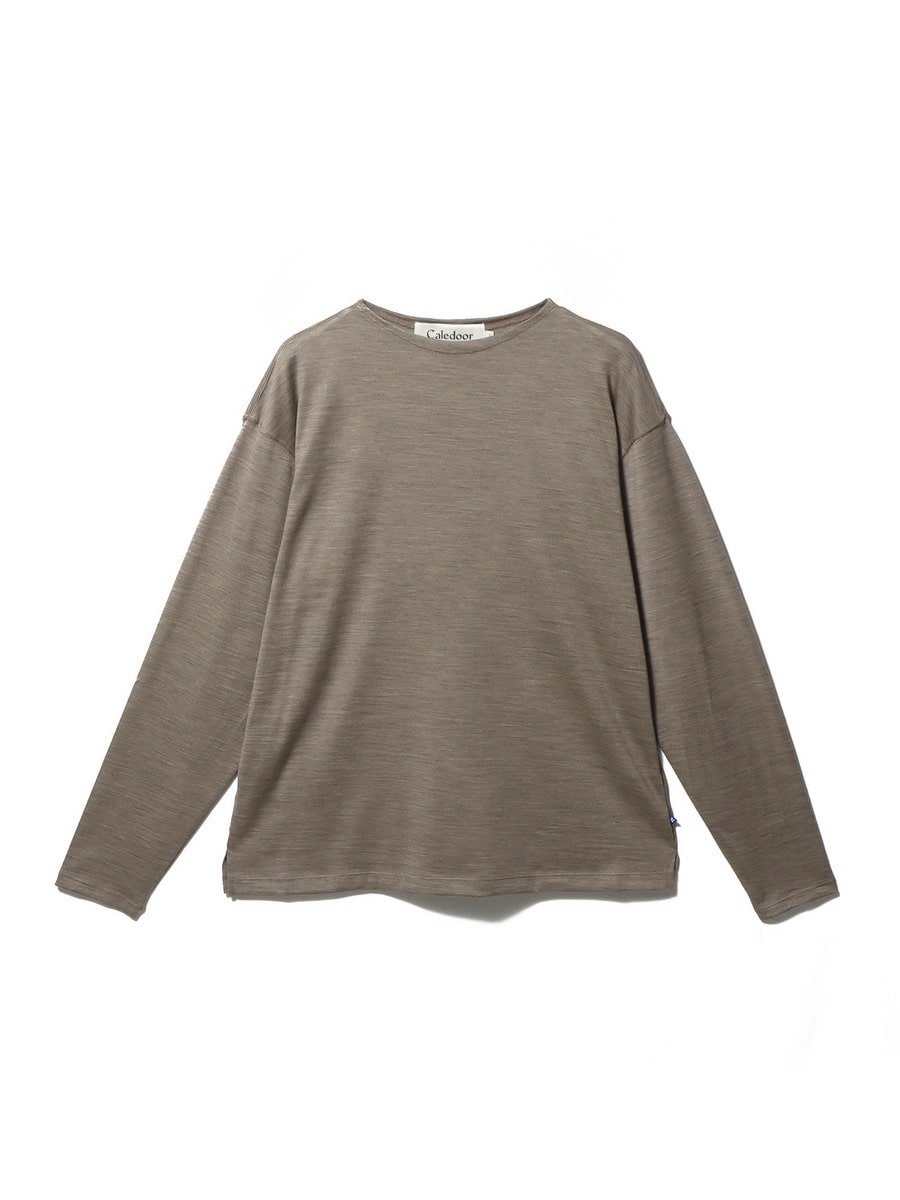 Caledoor / メリノウールロングスリーブTシャツ｜ESTNATION