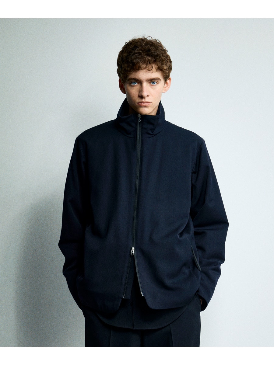 ノンミュールウール ジップアップブルゾン＜THE COLUMN＞