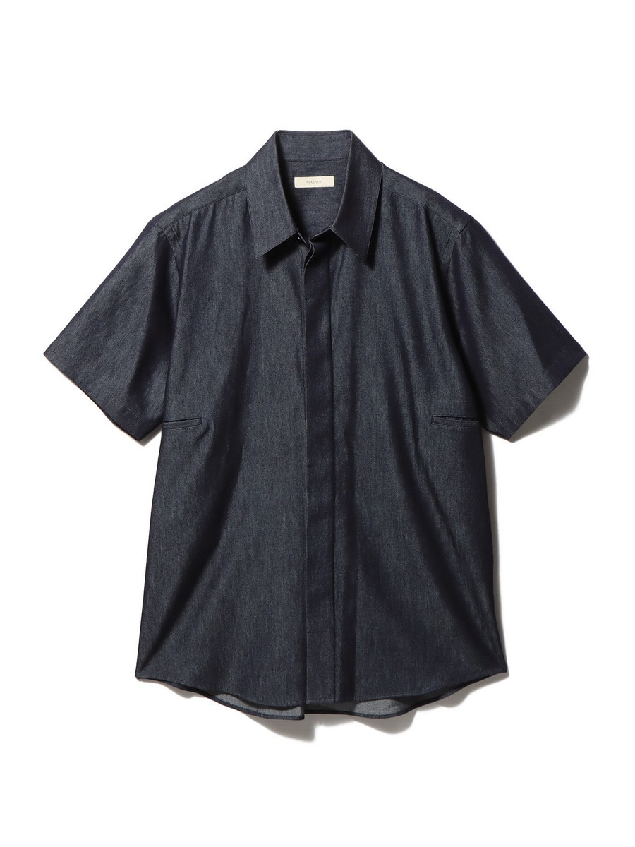 EXPANSION エクスパンション SILK SHIRTS シルクオープンカラー
