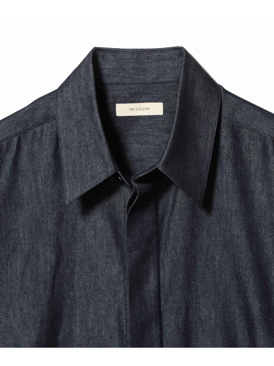 デニムショートスリーブシャツ ショートスリーブ シャツ（デニム） ブルー - LOEWE