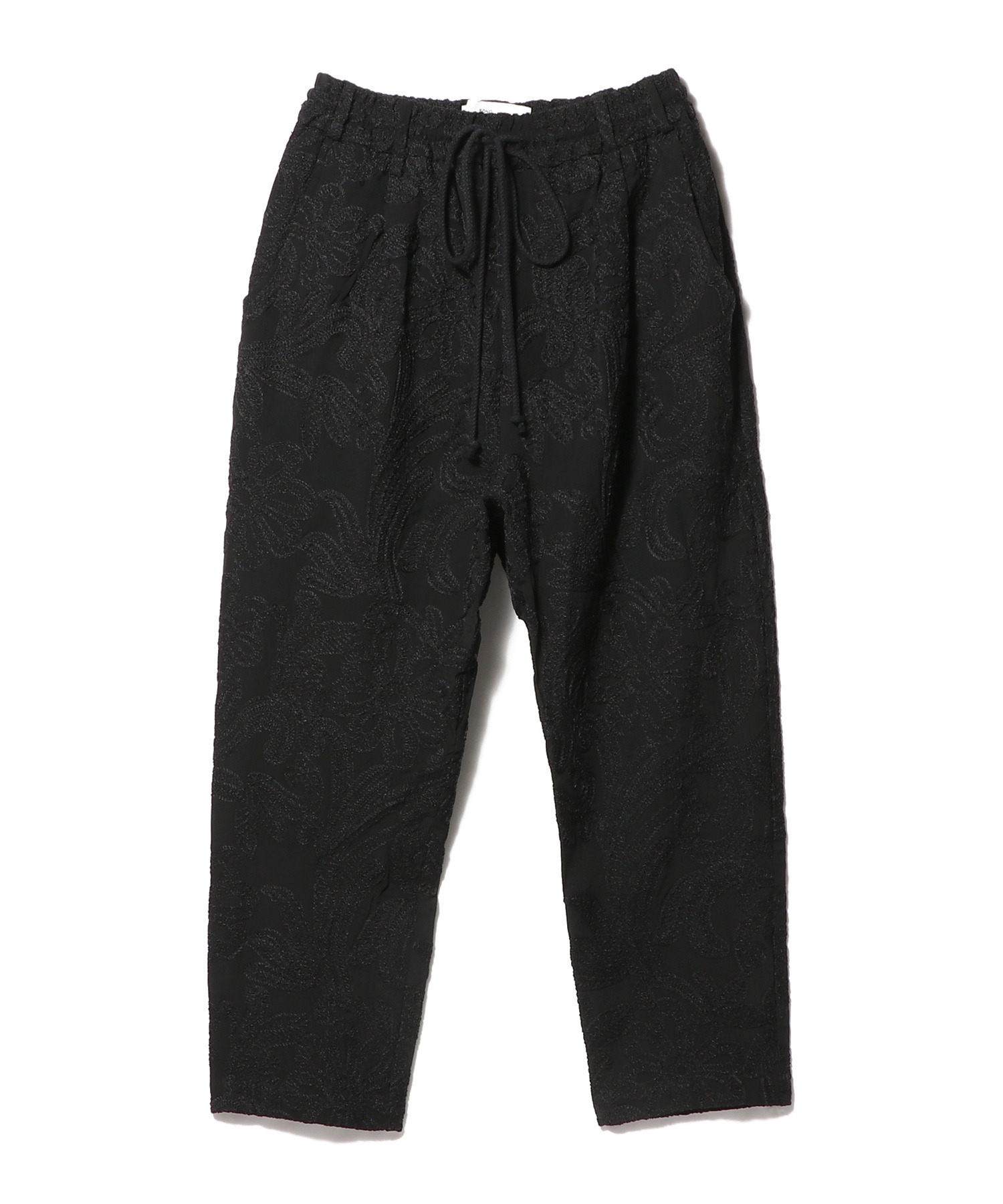Straw Embroidery Pant