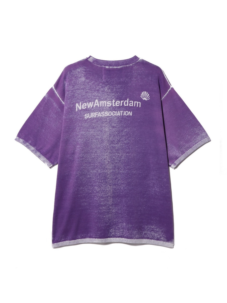 New Amsterdam Surf Association / LOGO KNIT TEE｜ESTNATION