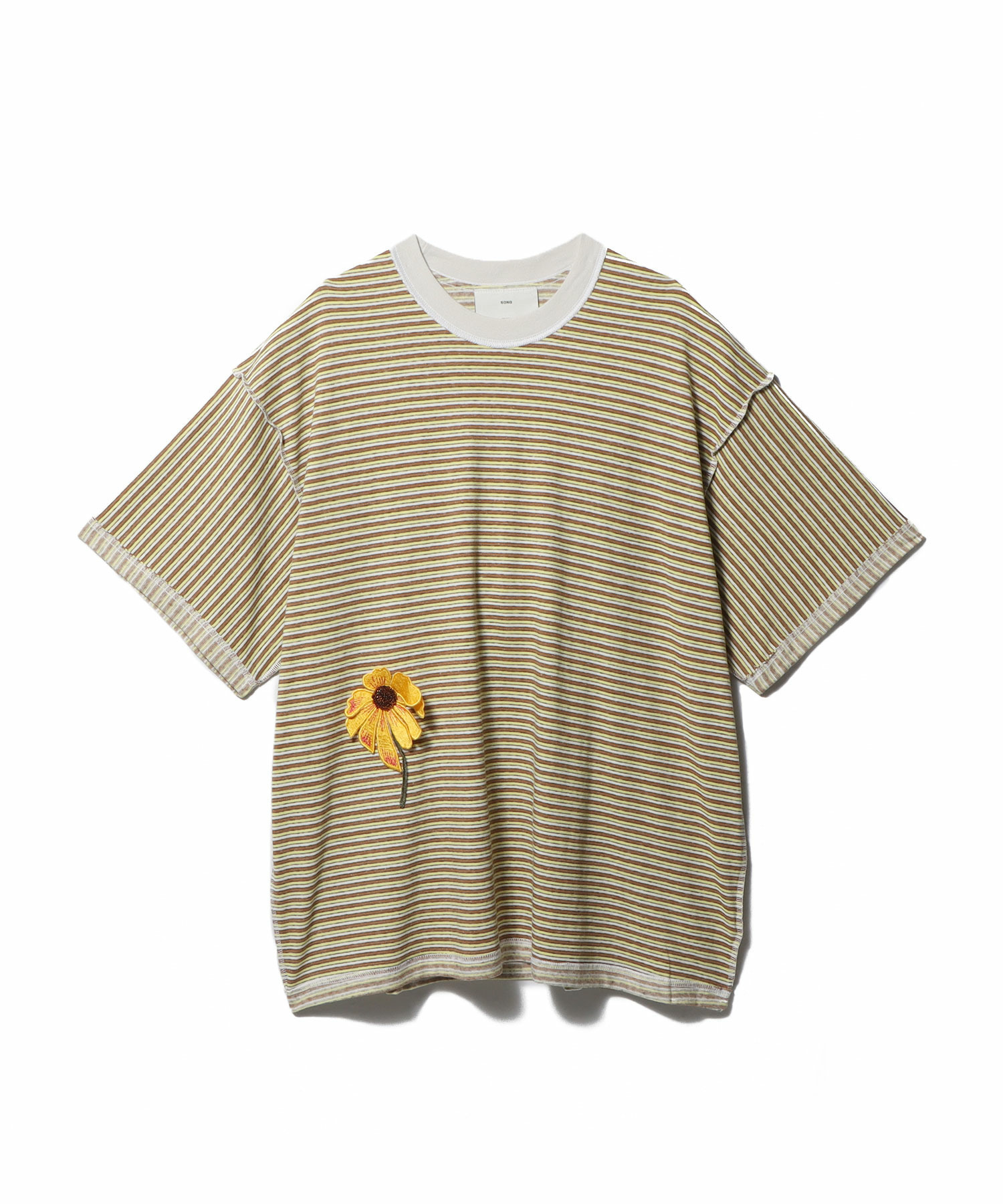 Flower Gym Tee Striped Jersey