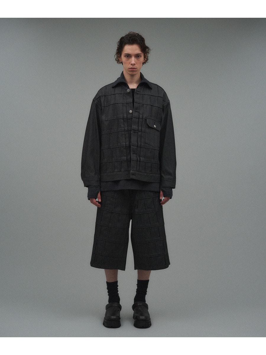 one gravity estnation 別注キルティングノーカラージャケット one gravity estnation 別注キルティングノーカラージャケット