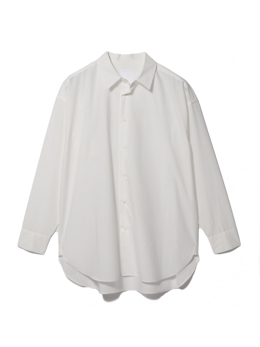 ラウンドテール オーバーレイヤーシャツ