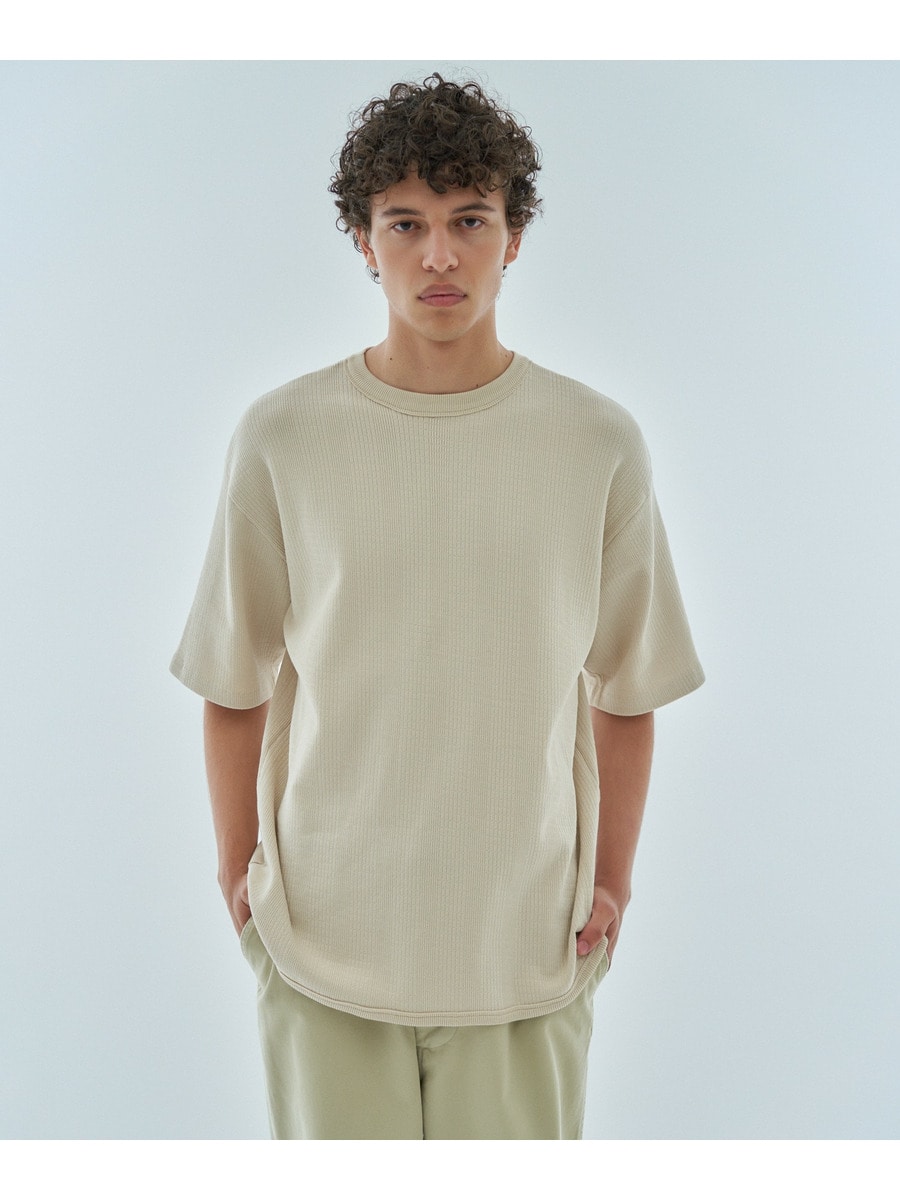 スムースコットン アイレットTシャツ