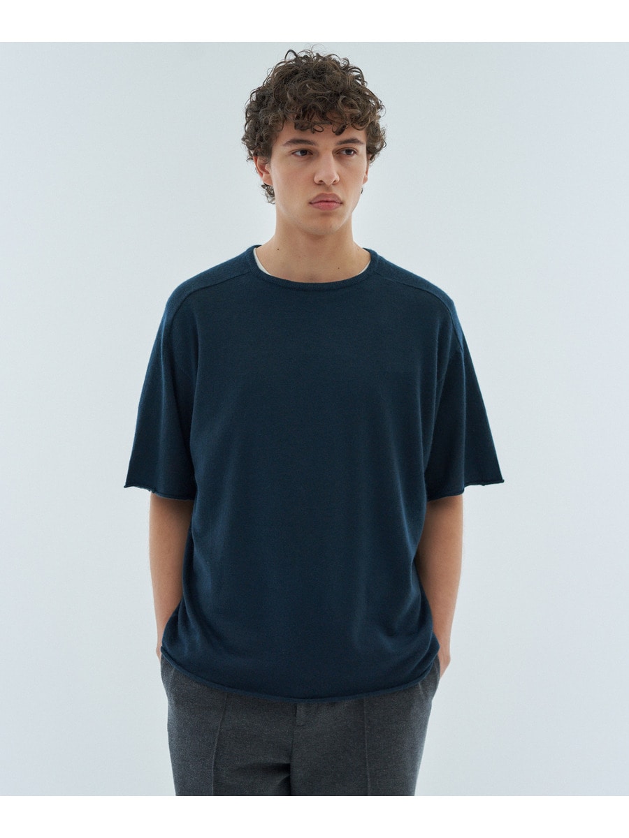 カシミヤニットTシャツ ＜ESTNATION JOURNEY＞