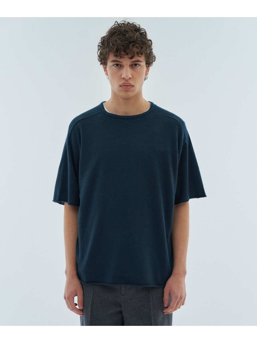 カシミヤニットTシャツ ＜ESTNATION JOURNEY＞