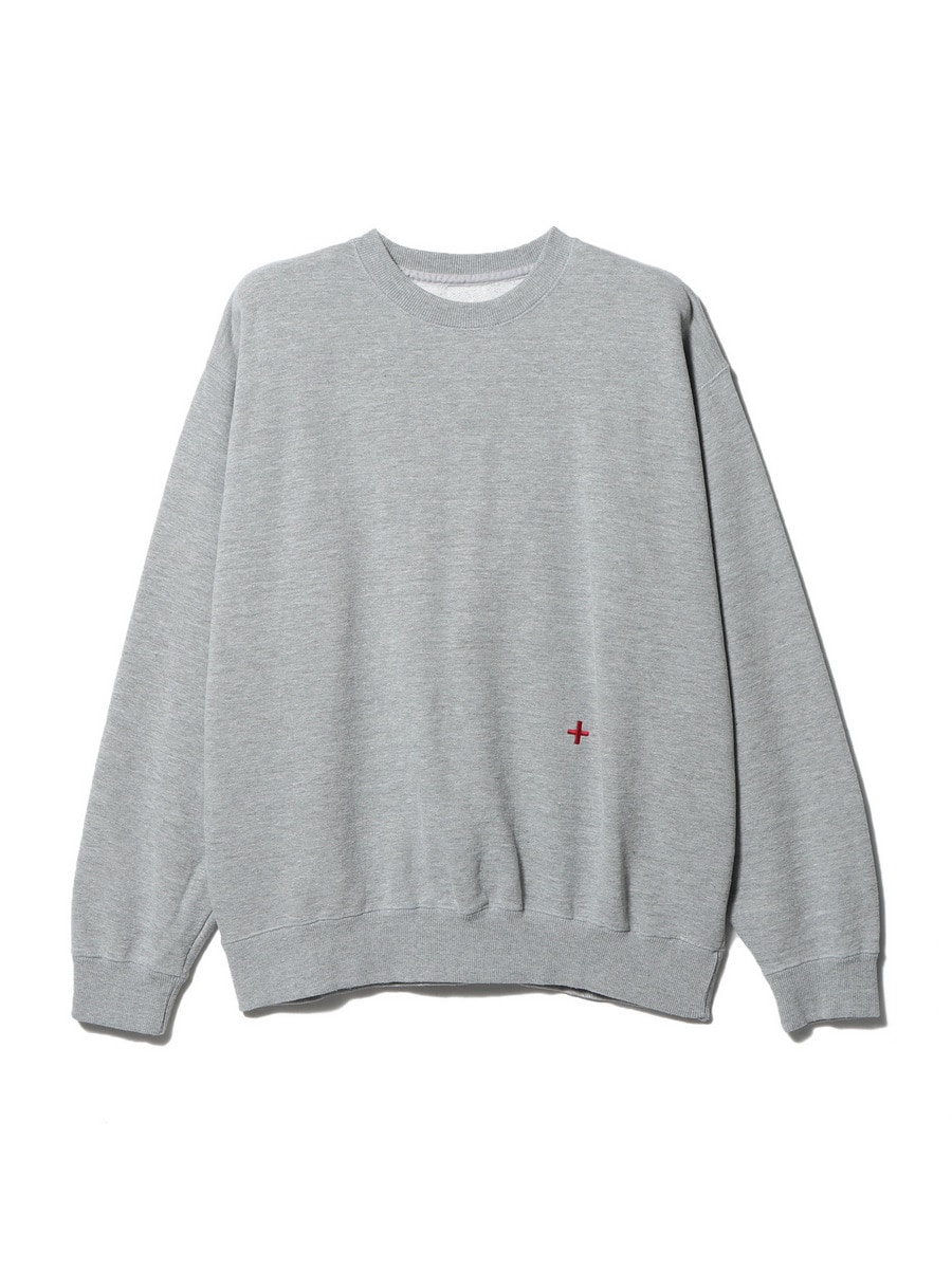 BEAUTY&YOUTH クルーネックスウェットS BEAUTY&YOUTH UNITED ARROWS クラッシュ クルーネック