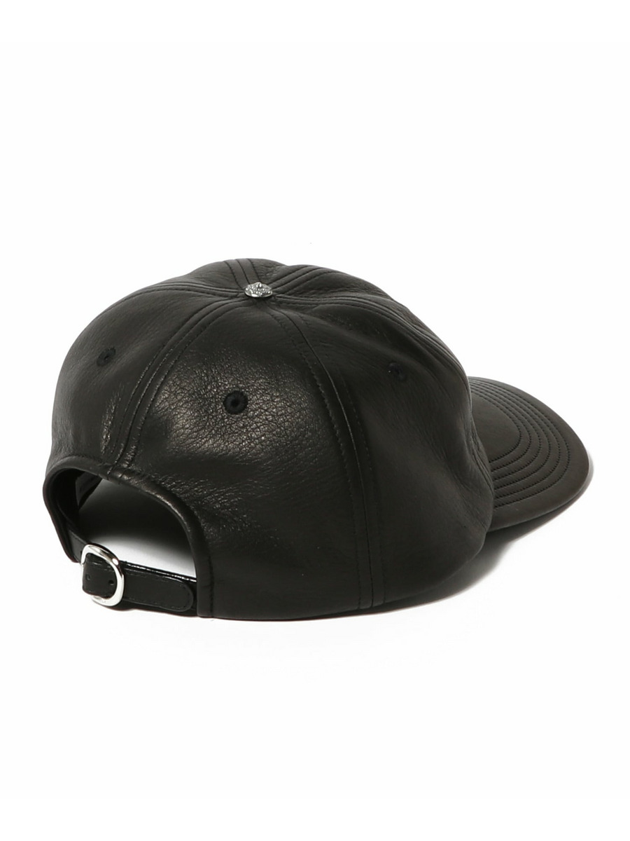 KIJIMA TAKAYUKI レザーキャップ 黒 ブラック onegravity / レザーキャップ＜onegravity×KIJIMA