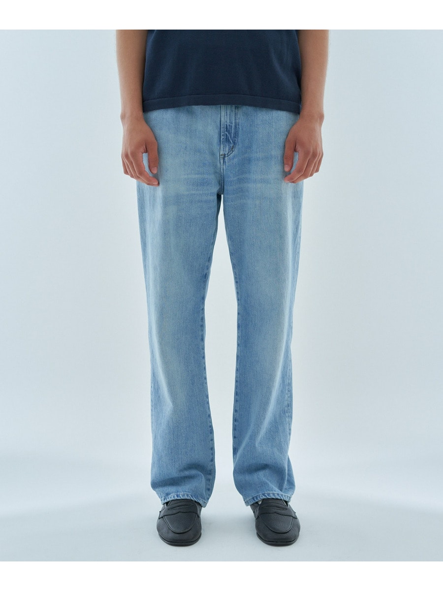 AUTHEN×ESTNATION ワイドデニム ESTNATION / AUTHEN ストレートデニムパンツ｜ESTNATION ONLINE STORE